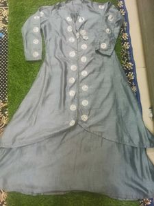 Elegant Grey Kurta