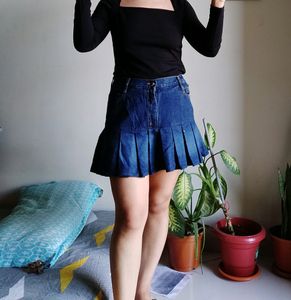 Denim Skirt (Size- 30)