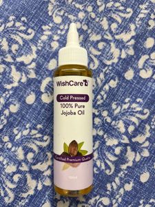WishCare Cold Pressed 100% Pure Jojoba Oil
