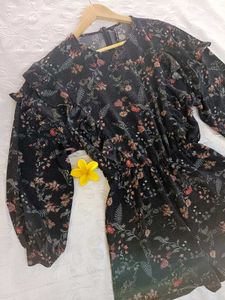 Floral Jumpsuit For Women 🍂🖤