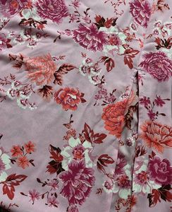 Floral Printed Midi Sundress (S)