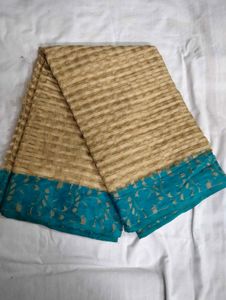 Elegant Striped Saree