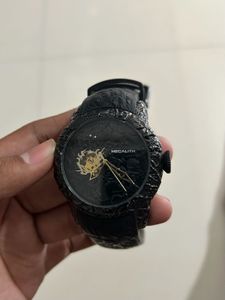 Black dragon automatic watch