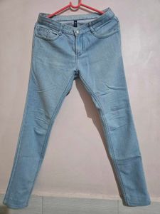 Light Wash Denim Jeans