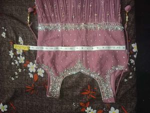 Elegant Mauve Skirt Suit
