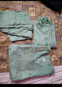 Sea Green Kurta Set