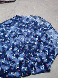 Floral Print Kurta