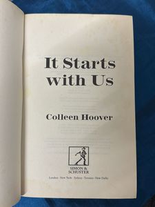 &#34;It Starts With Us&#34; by Colleen Hoover