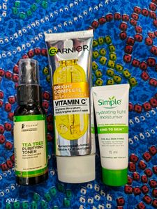 Pack Of 3 Skincare Kit With Free Gift