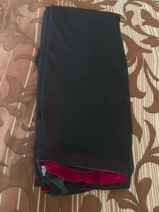 Elegant Black ready to wear Saree