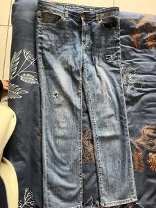 FRJ Jeans - Distressed Denim