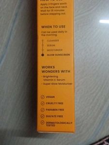 Foxtale Glow Sunscreen SPF 50