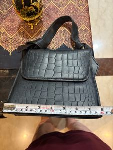 faux leather small bag