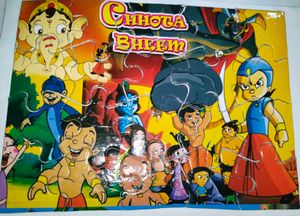 Chota Bheem &amp; Barbie Princess Puzzle Set 🧩