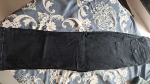 Straight Fit Black Denim Jeans