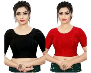 Elegant Blouse Collection New dobby blous