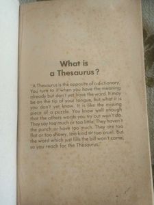 Roget&#39;s Thesaurus