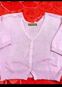 Pink Cardigan/blouse