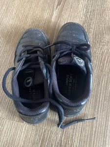 Black Campus School Shoes Size UK 11