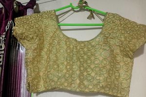 Golden Fancy Blouse