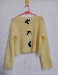 Bow Cardigan