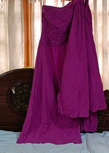 Elegant Purple Gown