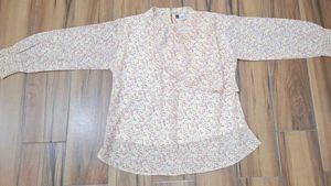 Floral Print Layered Top