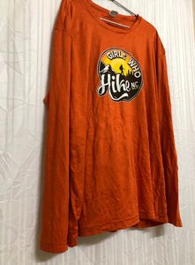 Sport-Tek Orange Long Sleeve T Shirt