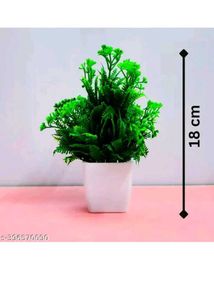 Mini Artificial Decoration Plant Combo Of 8