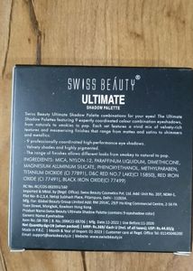 SWISS BEAUTY Ultimate Shadow Palette✨ 🎨 SHADE-1