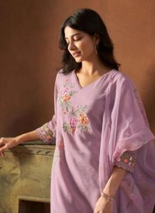 Elegant Embroidered Kurta Set