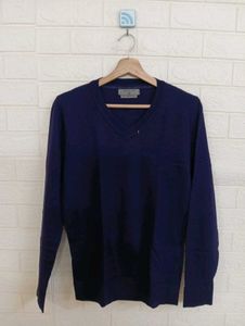 Men's V-neck Long Sleeve Sweater