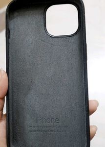 Black Back Cover For Iphone 15