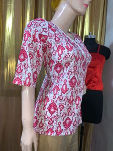Printed Short Kurti New Only