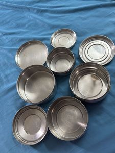 Set of 4 Stainless Steel Containers