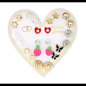 Combo Stud Earrings