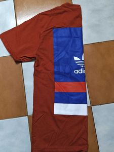 New Orange Adidas Tshirt. Size &#39;M&#39;