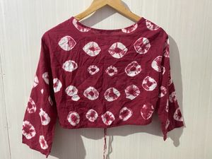 Korean Pinterest Tie Dye Top