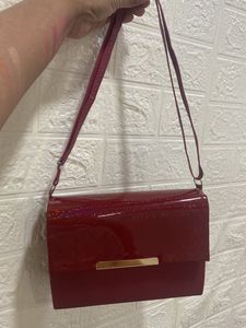 Stylish Red Crossbody Bag