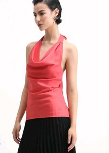 Barbie pink satin Top