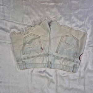 Micro Mini Shorts Denim /Disney/Mickey Mouse