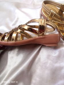 Golden Sandal