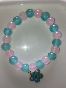 Beaded Bracelet Set With Charms