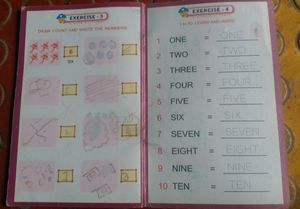 Write And Rub Practice Book Kids