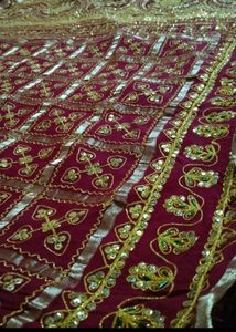 Red Bridal Saree