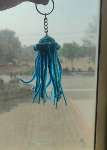 Crochet Jellyfish 🪼 keychain