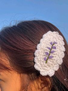 Crochet Hair Clips (selling in pair)
