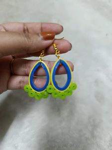 Quilled Paper Earrings - Unique Handmade Design