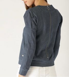 UCB Striped Long Sleeve Sweatshirt