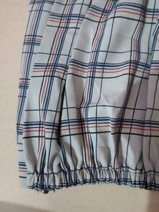 Plaid Cami Crop Top